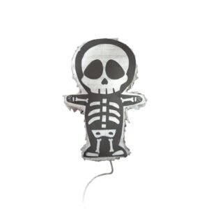 PIñATA CHICA ESQUELETO CRANEO CALAVERA