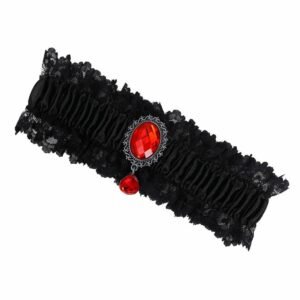 LIGA GOTICA GEMAS ROJAS GOTA DE SANGRE
