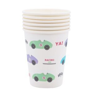 VASO DE POLIPAPEL *AUTOS VINTAGE* x 6 unidades