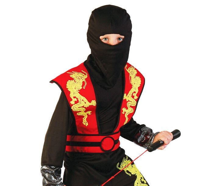 DISFRAZ NIÑO NINJA M - Imagen 2