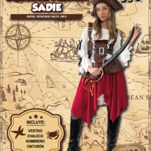 DISFRAZ PIRATA MUJER M
