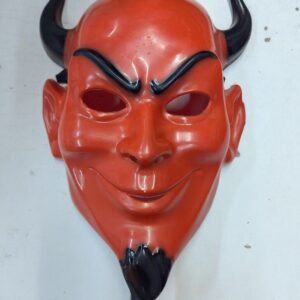 MASCARA CARETA DIABLO ROJO