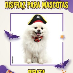 DISFRAZ PIRATA PARA MASCOTAS