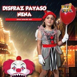 DISFRAZ PAYASO NIÑA S