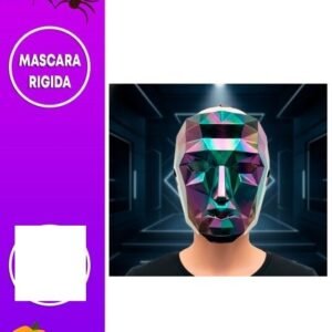 MASCARA PLASTICO DURO LIDER JEFE JUEGO CALAMAR TORNASOL