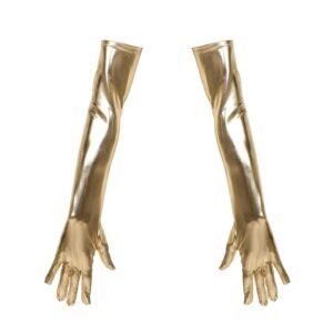 GUANTES DORADOS LARGOS