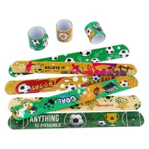 PULSERAS SLAP FÚTBOL - BOLSITA X 10 UNIDADES