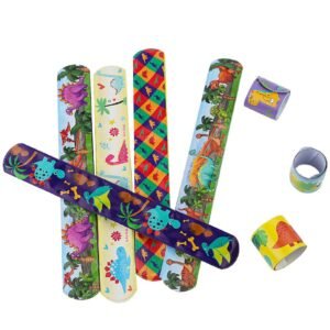PULSERAS MAGICA DINOSAURIO - BOLSITA X 10 UNIDADES