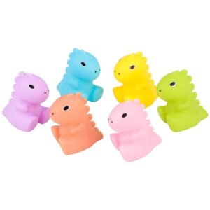 DINOSAURIOS SQUISHY - BOLSITA X 4 UNIDADES