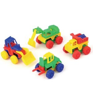 MINI CAMIONES CONSTRUCCIÓN - BOLSITA X 4 UNIDADES