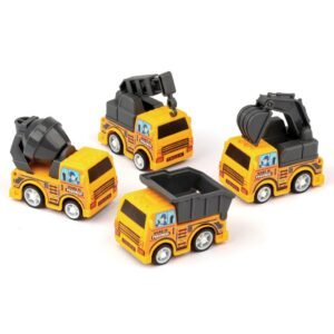 CAMIONES INGENIERÍA PULL BACK - BOLSITA X 4 UNIDADES