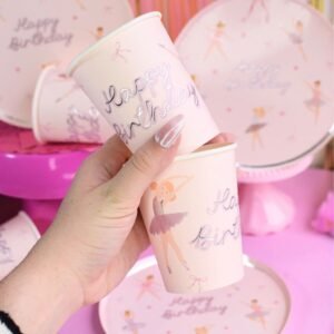 VASO ''HAPPY BIRTHDAY'' BALLET x10un