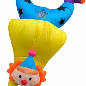 DISFRAZ INFLABLE PAYASO ADULTO