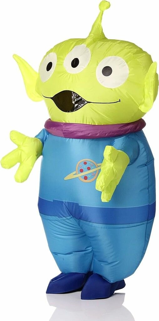 DISFRAZ INFLABLE TOY STORY ALIEN ADULTO - Imagen 2