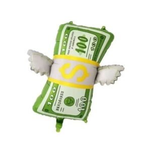 GLOBO BILLETE DOLAR CON ALAS x1