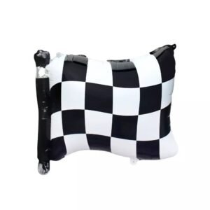 GLOBO BANDERA CARRERA 64x56CM x1