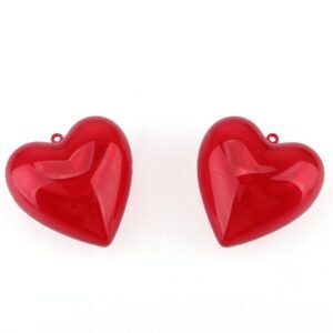 CAJITA CORAZÓN DE 8 CM - BOLSITA X 2 UNIDADES