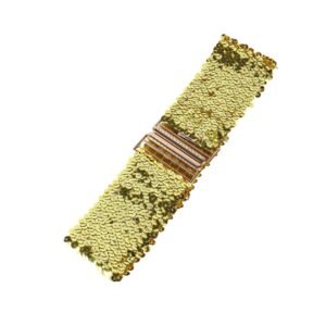 CINTURON DORADO DE LENTEJUELAS