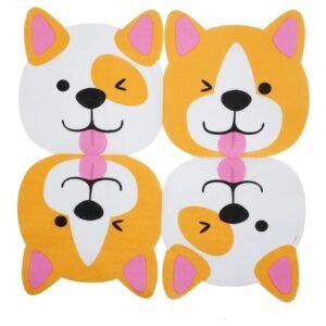 SERVILLETA DE PAPEL CON FORMA *PUPPYS* x12 unidades