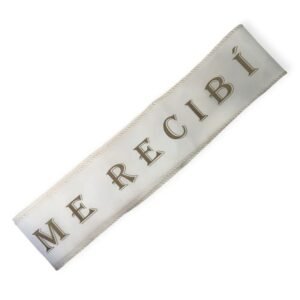 BANDA BLANCA ME RECIBI