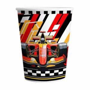 VASO POLIPAPEL FORMULA 1 COLAPINTO 240CC X8