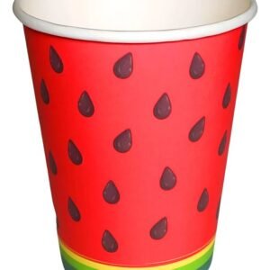 VASO DE POLIPAPEL *SANDIA* x 6 unidades