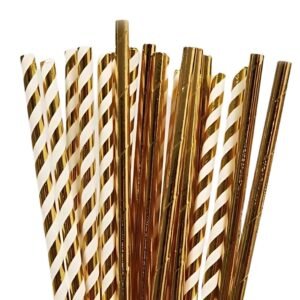 SORBETE DE POLIPAPEL DORADO X 24 UNIDADES