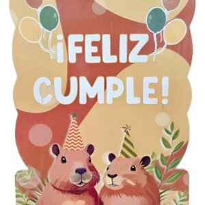 PIÑATA CAPIBARA CARPINCHO