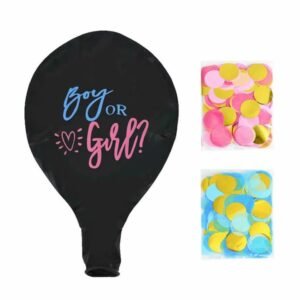 PIÑATA ¿BOY OR GIRL? CON 20GR CONFETI CELESTE Y ROSA