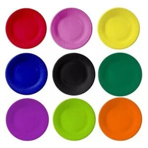 PLATO POLIPAPEL PLENO ROSA X8