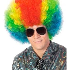 PELUCA SUPER AFRO MULTICOLOR