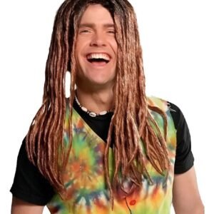 PELUCA RASTA CASTAÑO