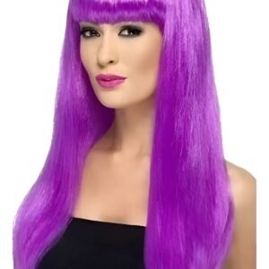 PELUCA LARGO VIOLETA