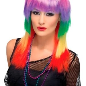 PELUCA LARGO MULTICOLOR