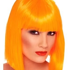 PELUCA CORTO NARANJA
