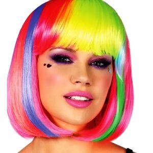 PELUCA CORTO MULTICOLOR