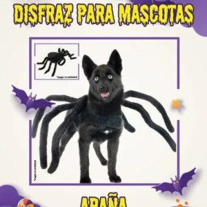 DISFRAZ ARAÑA PARA MASCOTA - TALLE L