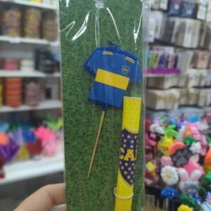 SET VELA CAMISETA Y BENGALA BOCA