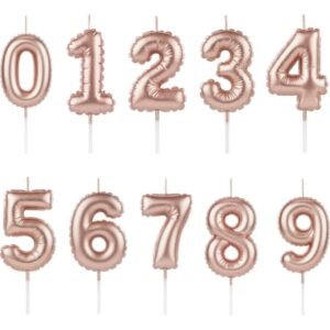 VELA GLOBO ROSA NUMERO 3