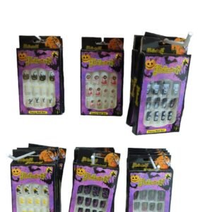UÑAS HALLOWEEN DIBUJOS EN CAJA
