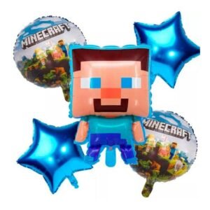 SET GLOBO MINECRAFT X5