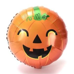 GLOBO CALABAZA FELIZ 45X45 cm HALLOWEEN