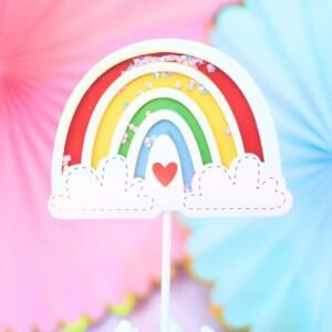 TOPPER SHAKER RAINBOW ARCOIRIS FUERTE