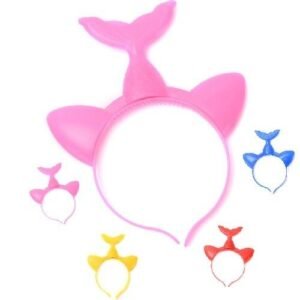 VINCHA SIRENA AMARILLA LED