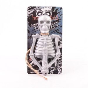 ESQUELETO HALLOWEEN c/VELITA DORADO