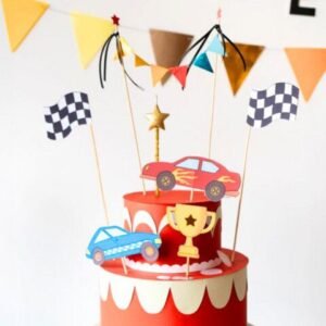 DECO TORTA AUTO CARRERA