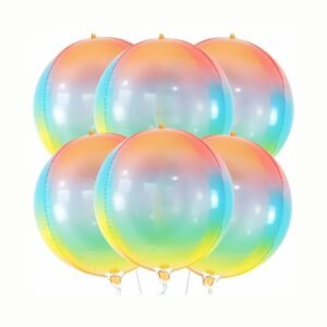 GLOBO ESFERA DEGRADE MULTICOLOR 24´´