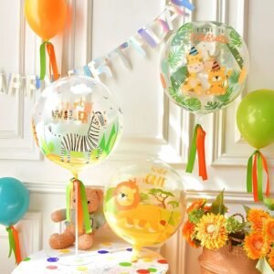 GLOBO ESFERA BIRTHDAY LION 24´´