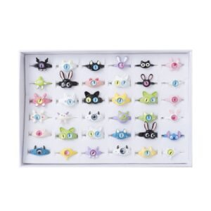 ANILLO MONSTER - Caja x 36 anillos surtidos