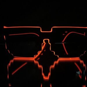 LENTES *8 BIT* ROJO LED